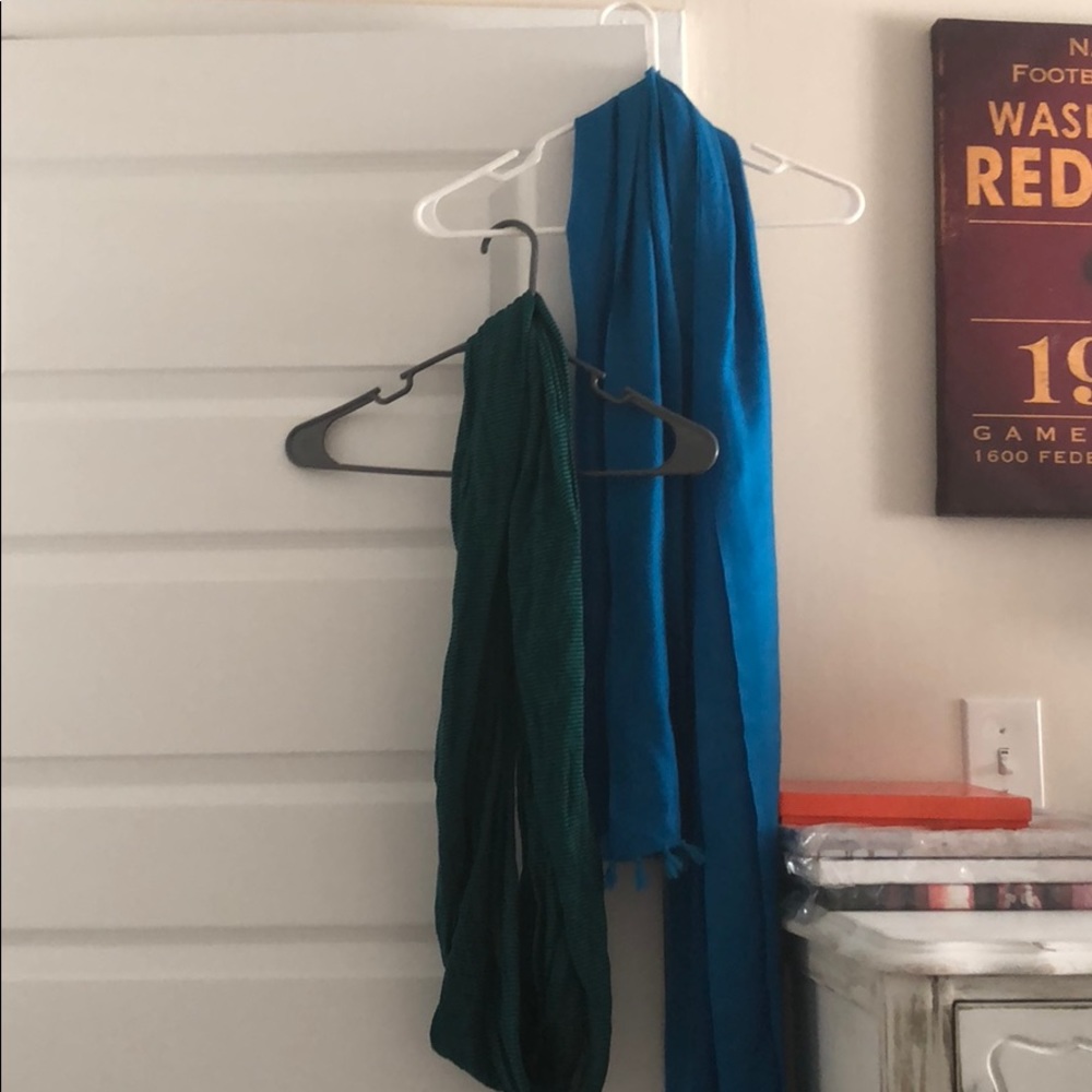 BUNDLE- 2 scarves one Infiniti and one blue